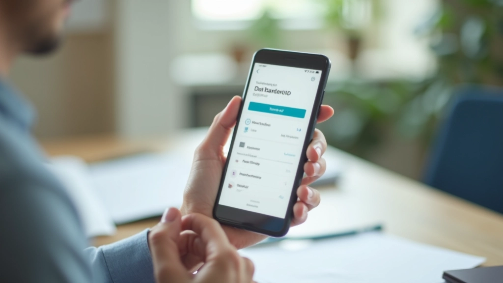 Bank app interface showing automatic transfer settings and scheduled payment confirmation