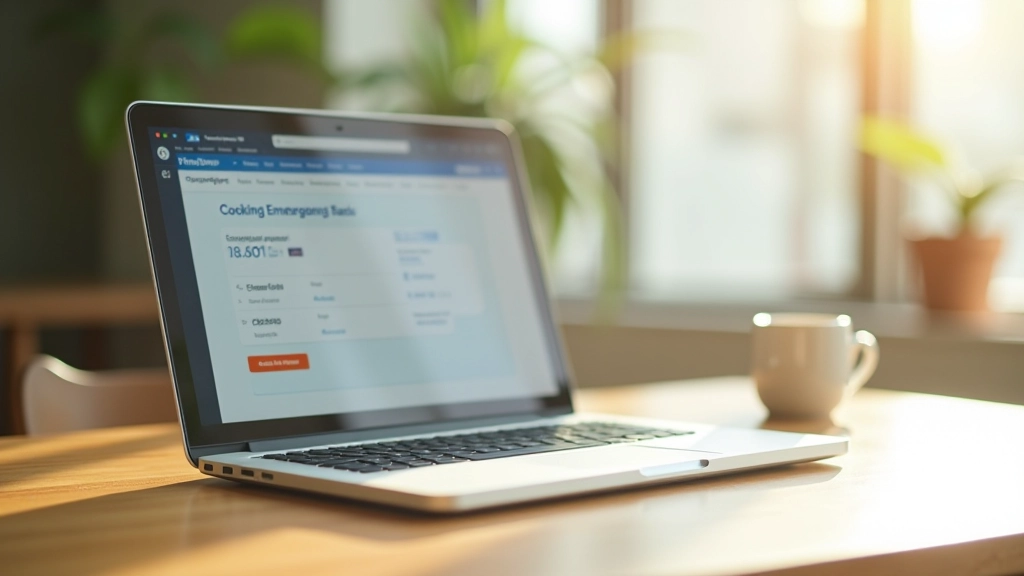 High-yield savings account interest rates displayed on bank website with comparison of different account types